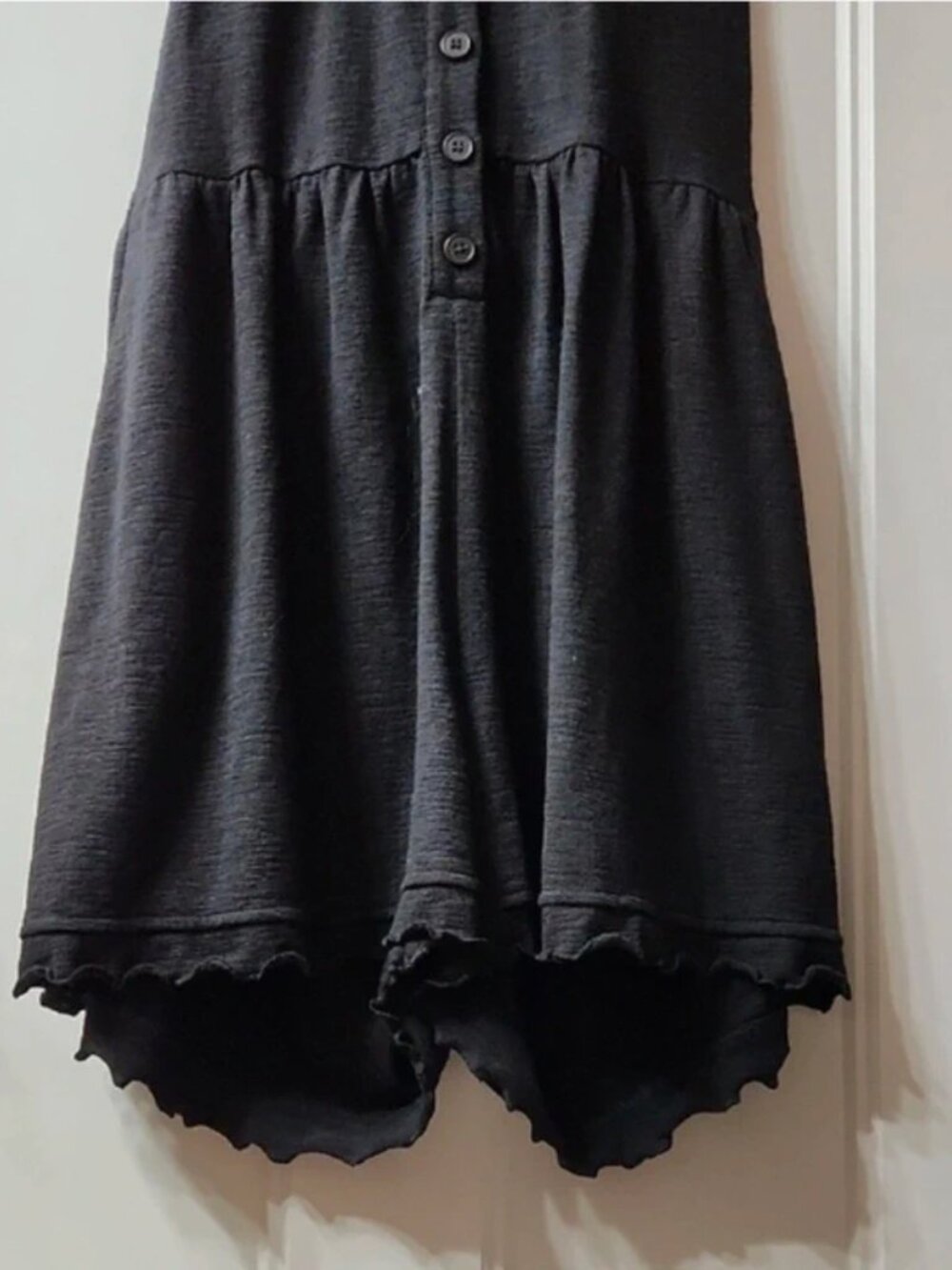 Doe & Rae Black Halter Romper - Picture 3 of 5